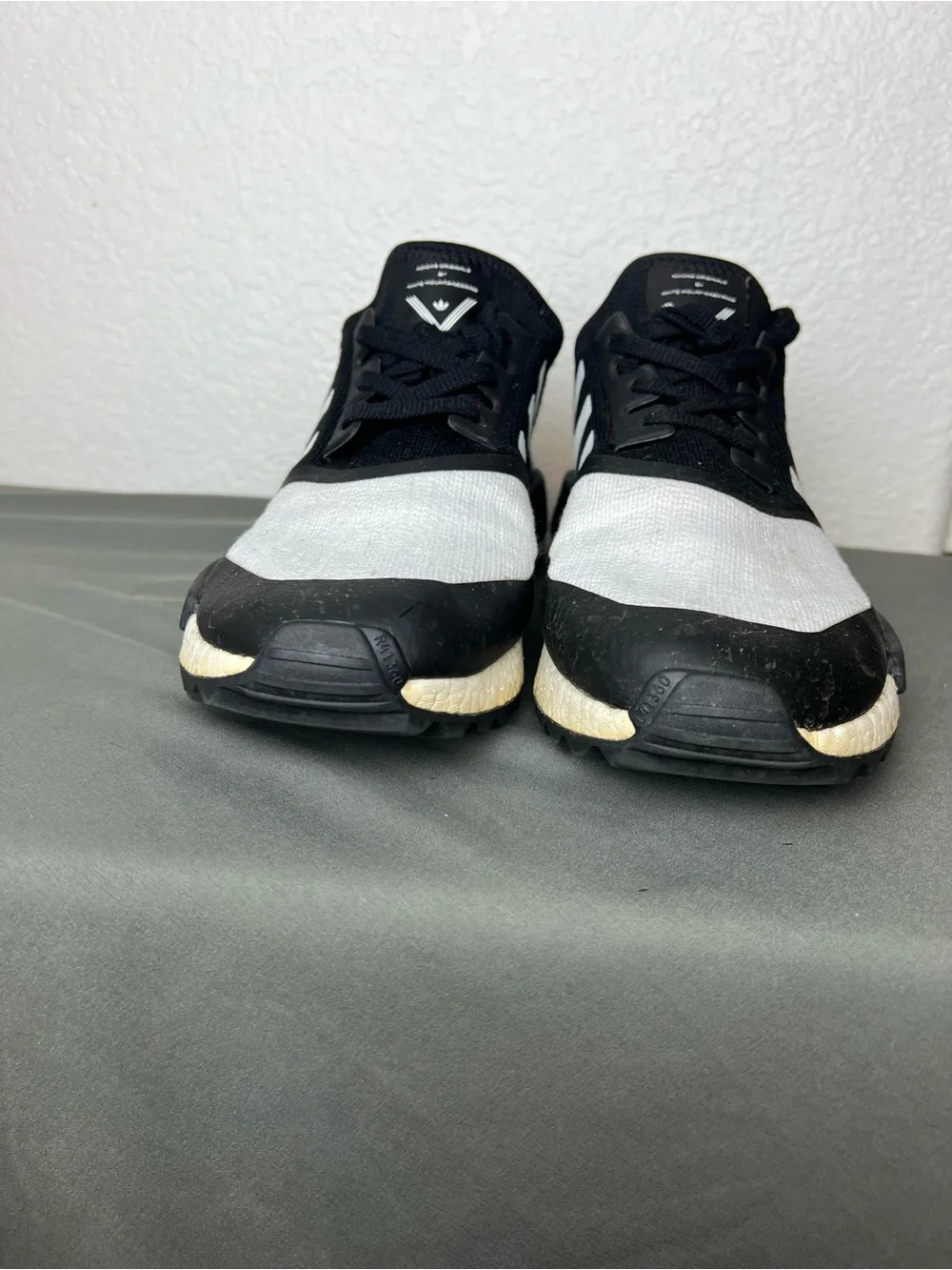 Adidas Originals x White Mountaineering NMD Trail Sneakers | Black & White